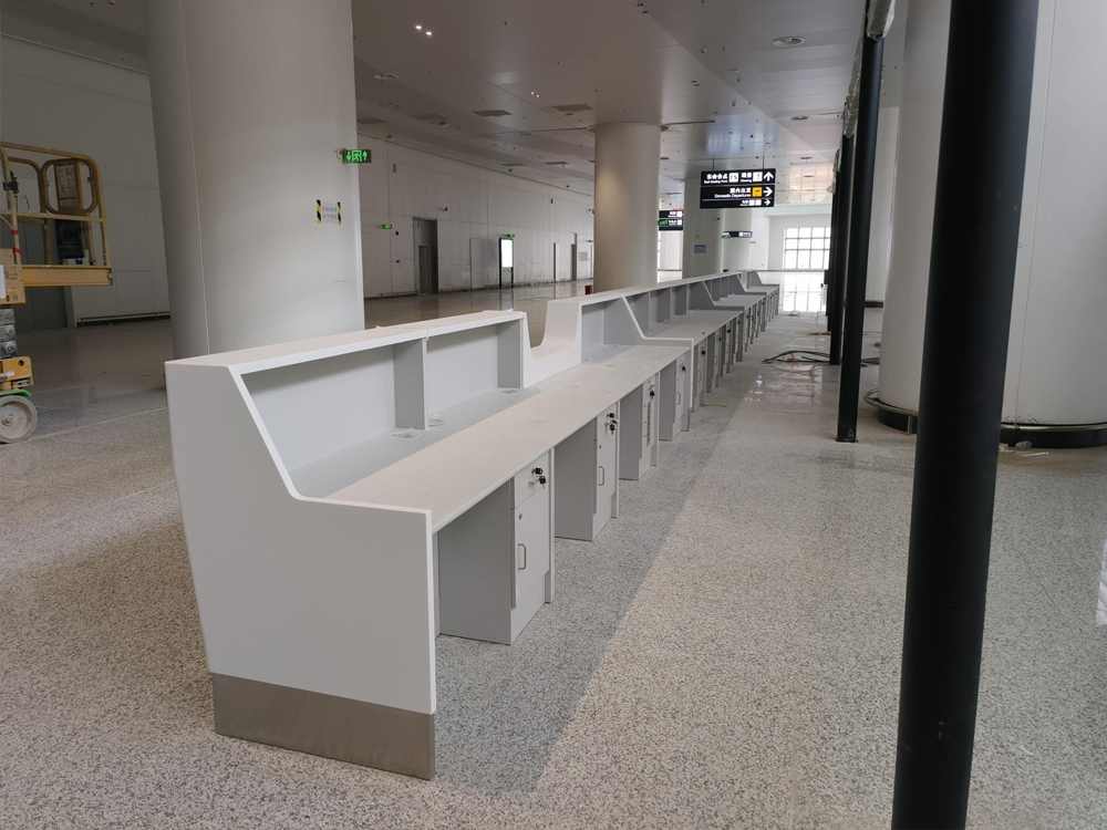 航空服务柜台制作